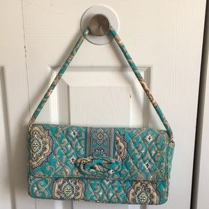 Vera Bradley Knot Just a Clutch Totally Turq Bag